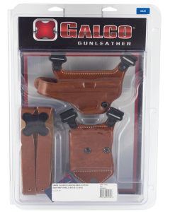 Galco Miami Classic Ii Tan Leather Right Hand Shoulder Holster for S&W M&P Shield MCII652