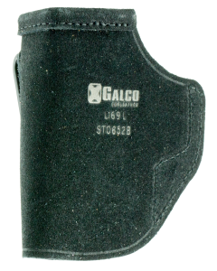Galco Stow-n-go Black Leather Right Hand Pistol Holster with 1 Compartment STO652B