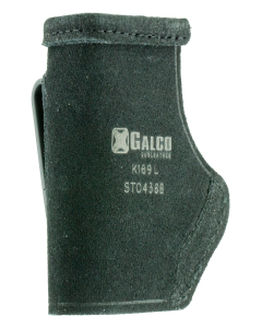 Galco Stow-n-go Black Leather Right Hand Pistol Belt Clip Holster STO436B