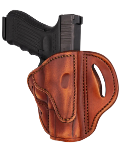 1791 Gunleather Bh2.1 Right Hand Vintage Leather S&W M&P Shield Belt Slide Holster ORBH21VTGR