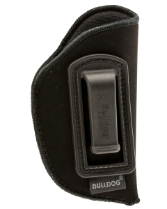 Bulldog Cases Deluxe Pants Holster, Right Hand, Fits Mini-Autos (Black)