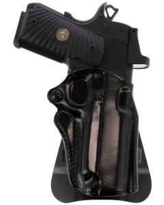 Galco Speed Master Black Leather Paddle Right Hand Holster for S&W M&P Shield 2.0 9/40 SM2-652B
