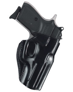 Galco Stinger Black Leather Right-Hand Belt Slide Holster for S&W M&P .380 Shield EZ SG858B