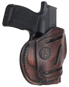 1791 Gunleather 3-way Vintage Leather Ambidextrous Belt Loop Holster for Ruger LCP 02 3WH2VTGA