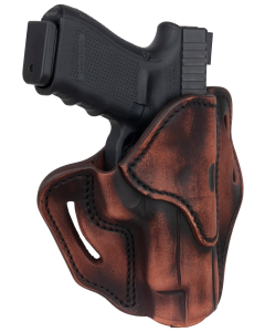 1791 Gunleather Bh2.3 Right Hand Leather For Glock 17 Belt Slide Vintage Holster ORBH23VTGR