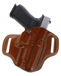Galco Combat Master Right Hand Tan Leather 1.75" Belt Slide Holster for Springfield XDM 4.5" CM880