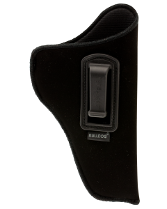 Bulldog Cases Deluxe Inside Pants Holster, Right Hand, Fits 3-4" Revolvers (Black)