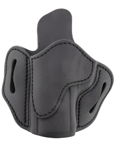 1791 Gunleather Bh2.4s Stealth Black Leather Left Hand Pistol Holster ORBH24SSBLL