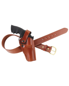 Galco Dao Tan Leather Right Hand Revolver Holster for S&W Governor DAO308