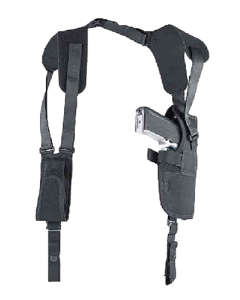 Uncle Mikes Pro-pak Black Nylon Textured Shoulder Holster System for Handgun 75021