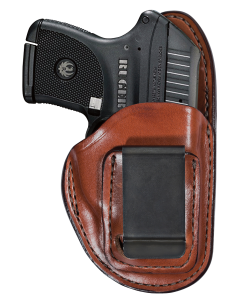 Bianchi 100 Professional Smooth Tan Leather Inside-The-Waistband Pistol Holster 26082