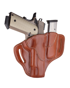 1791 Gunleather Bh1m1 Classic Brown Leather Pistol Belt Slide Right Hand Holster BH1M1CBRR