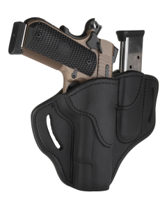 1791 Gunleather Bh1m1 Stealth Black Leather Right Hand 1911 Pistol Holster BH1M1SBLR
