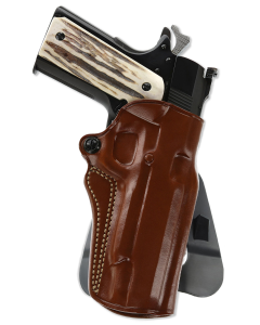 Galco Speed Master Left Hand Tan Leather Paddle Holster for 1911 (Up to 1.75") SM2213R