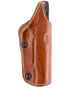 Galco Phoenix Smooth Tan Leather Revolver Belt Holster for S&W N Frame PHX124