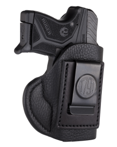 1791 Gunleather Sch Night Sky Black Left Handed Leather Pistol Belt Clip Holster SCH0NSBL