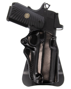 Galco Speed Master Black Leather Right Hand Paddle 1911 Holster SM2212RB