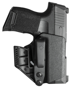 Mission First Tactical Minimalist Ambidextrous Black Polymer Sig P365 Belt Clip Holster H2SG365AIWBM
