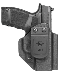 Mission First Tactical Appendix Black Polymer Belt Clip Ambidextrous Holster for Springfield Hellcat Micro-Compact OSP 9" HSFHCAIWBABL