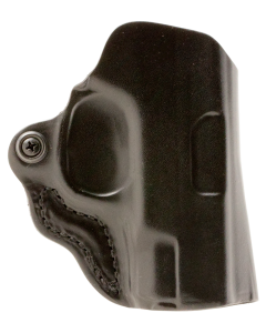Desantis Gunhide Mini Scabbard Smooth Black Leather Right Hand Pistol Belt Holster. 019BA37Z0
