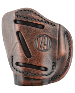 1791 Gunleather 4-way Vintage Leather Right Hand Handgun Belt Clip Holster 4WH2VTGR