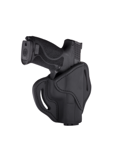 1791 Gunleather Bh2.1 Stealth Black Leather Right Hand Pistol Holster for S&W M&P Shield ORBH21SBLR