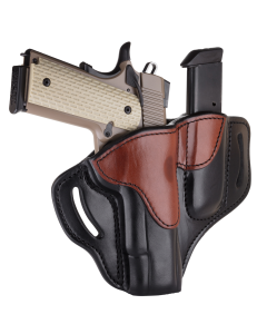1791 Gunleather Bh1m1 Right Hand Leather Belt Slide Gun Holster for 4-5" 1911 Handgun BH1M1BLBR