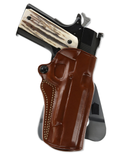Galco Speed Master Right Tan Leather 1911 Paddle Holster SM2212R