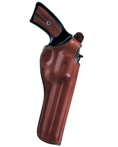 Bianchi 111 Cyclone Smooth Tan Leather Revolver Belt Holster 1.75" Loop Right Hand 12696