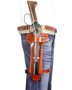 Desantis Gunhide Mare's Leg Tan Leather Ambidextrous 1.75" Belt Holster 181TJ02Z0