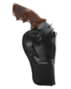 Galco Switchback Black Leather Revolver Holster for Ruger Alaskan - Belt Slide SR63B