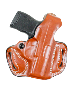 Desantis Gunhide Thumb Break Right Hand Leather Pistol Holster with 1 Compartment Tan Color 085TA9PZ0