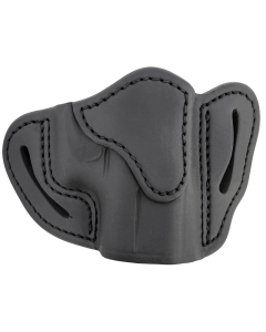 1791 Gunleather Bhc Stealth Black Leather For Glock 43 Handgun Right Hand Belt Slide Holster ORBHCSBLR