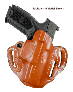 Desantis Gunhide Speed Scabbard Left Hand Tan Leather Belt Slide Holster 1.75" for Springfield Prodigy 002TB7WZ0
