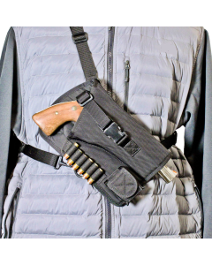 Desantis Gunhide Yukon Hunting Rig Black Nylon Revolver Shoulder Holster for Ruger GP100 4" M72BALRZ0
