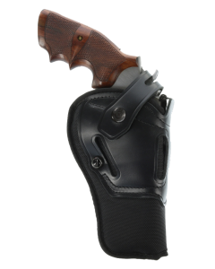 Galco Switchback Black Leather Ambidextrous Ruger GP100 Revolver Belt Slide Holster SR44B
