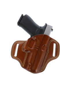 Galco Combat Master Tan Leather Right Hand Belt Slide 1.75" Holster for Springfield Hellcat Pro CM876