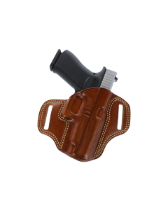 Galco Combat Master Smooth Tan Leather Belt Holster for Right Hand 1911 Pistol CM212