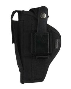 Bulldog Extreme Smooth Black Nylon Subcompact Handgun Belt Holster Size 20 FSN20