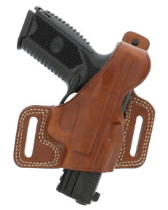 Galco Silhouette Right Hand Smooth Tan Leather Pancake Holster for 1911 Pistol SIL212