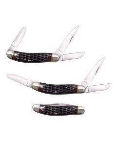 Cold Steel Gentleman's 2"/2.10"/2.50" Clip/Sheepsfoot/Spey CSFLGSTKMJ