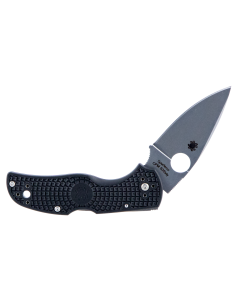 Spyderco Native 5 Lightweight Folding Knife, 2.95" Spear Point (Black Handle)