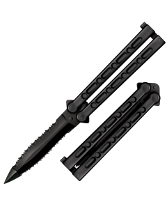 Cold Steel FGX Balisong 5" Folding Serrated Knife CS92EAA