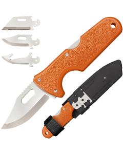 Cold Steel CS40ALZ Click-N-Cut Hunter 2.50" Fixed Bowie/Gut Hook/Plain/Serrated Knife CS40ALZ