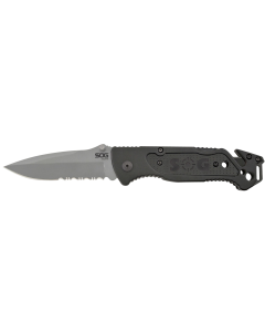 SOG Escape 3.4" PS Folding Knife (Black) SOGFF24CP