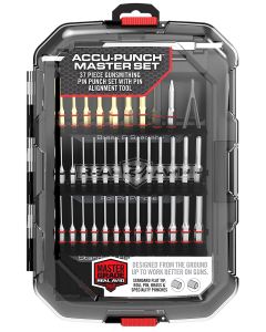 Real Avid/Revo Accu-Punch Master Set, 37 Piece (Multi-Color)