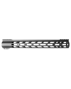 TacFire A.C.E. MLok Handguard 15 Black Hardcoat Anodized Aluminum for AR15
