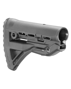 FAB Defense FXGLSHOCK GLShock Buttstock for M16 M4 wAntiRattle Mechanism Black Polymer