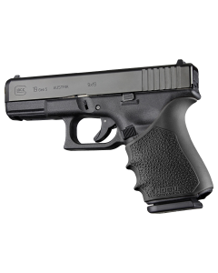 Hogue 17050 HandAll Beavertail Grip Sleeve Textured Black Rubber For Glock 19 23 32 38 Gen125