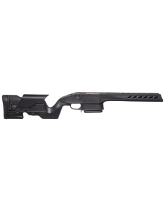 Archangel AA700SA Precision Elite Stock Black Synthetic Fixed with Adjustable Cheek Riser for Remington 700 Short Action Includes Mag
